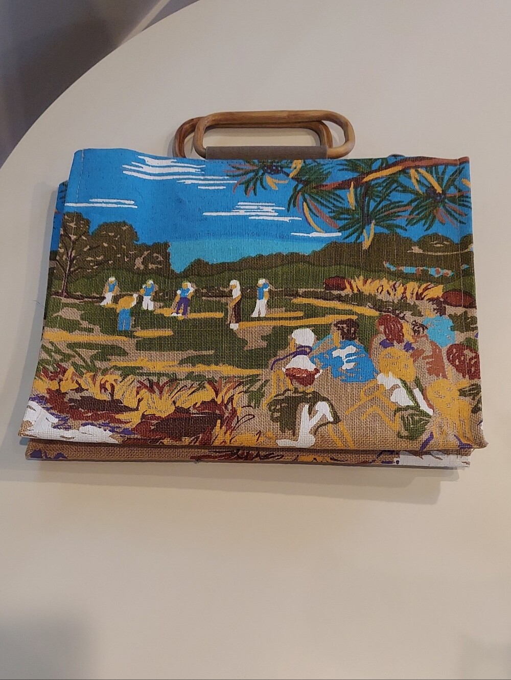 Vintage Golf Tote Bag